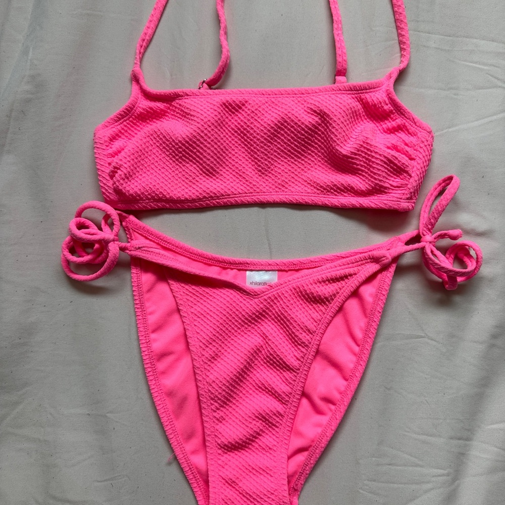 Target Pink Bikini Set